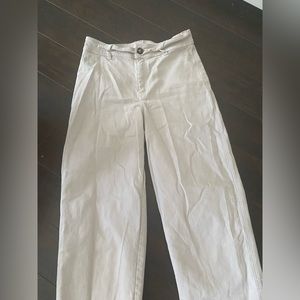 H&M Cropped Wide Leg Jeans